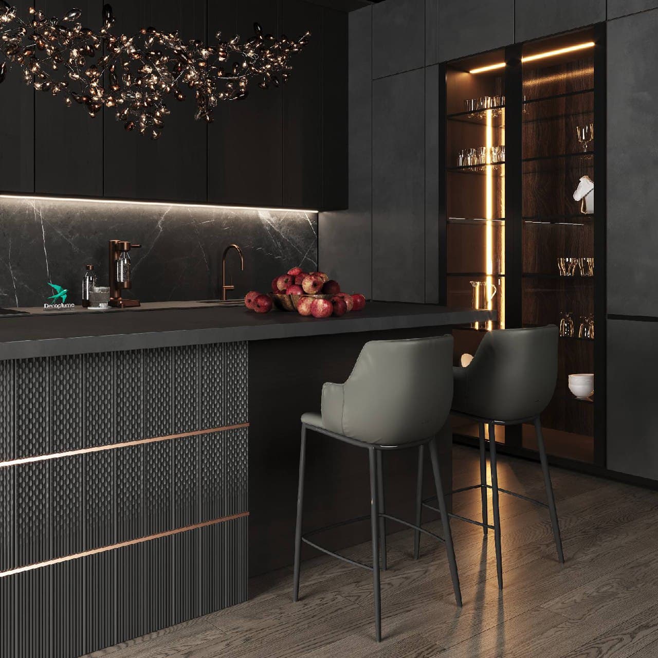 Коллаж напольных покрытий