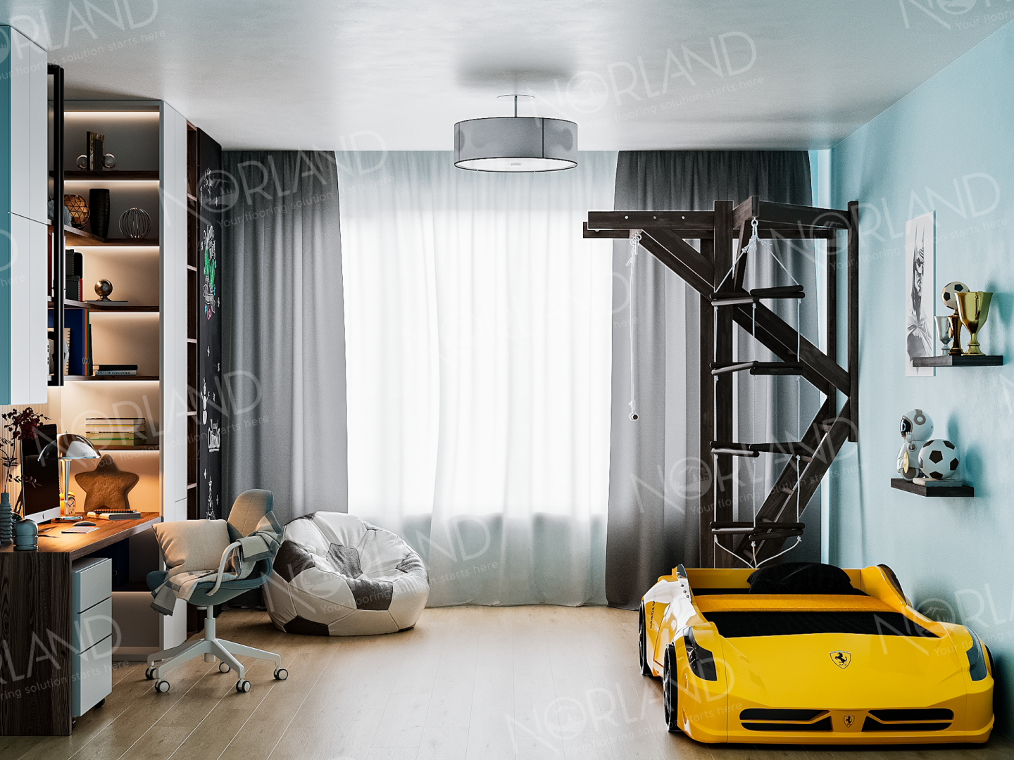 Напольная кварцвиниловая плитка Abbi