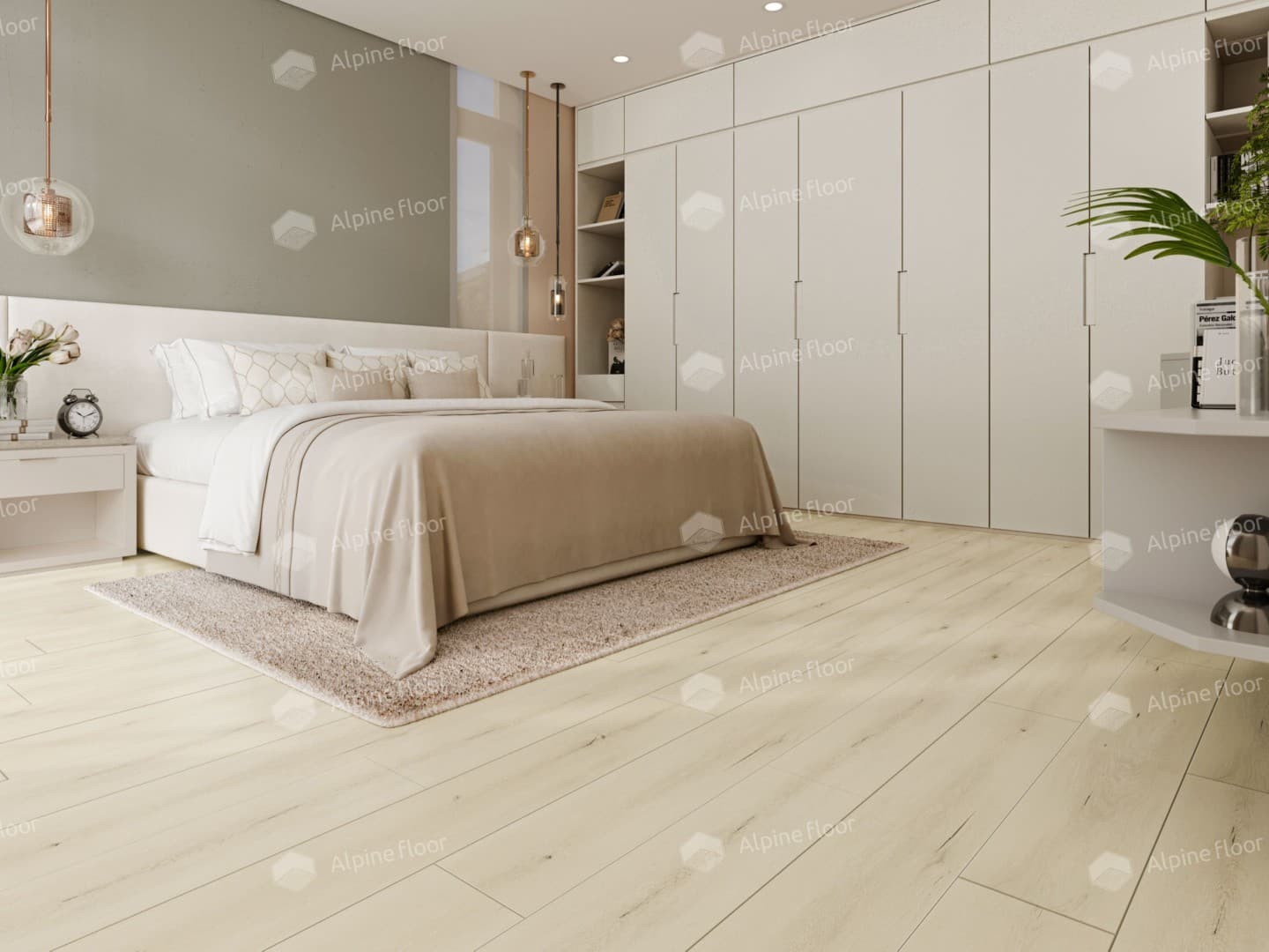 Напольная кварцвиниловая плитка Ададжио