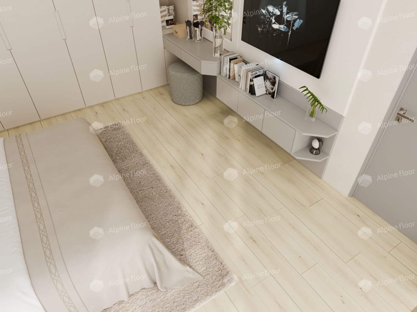 Напольная кварцвиниловая плитка Ададжио