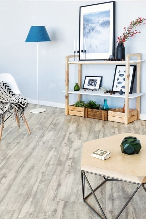 Напольная кварцвиниловая плитка Акация Click