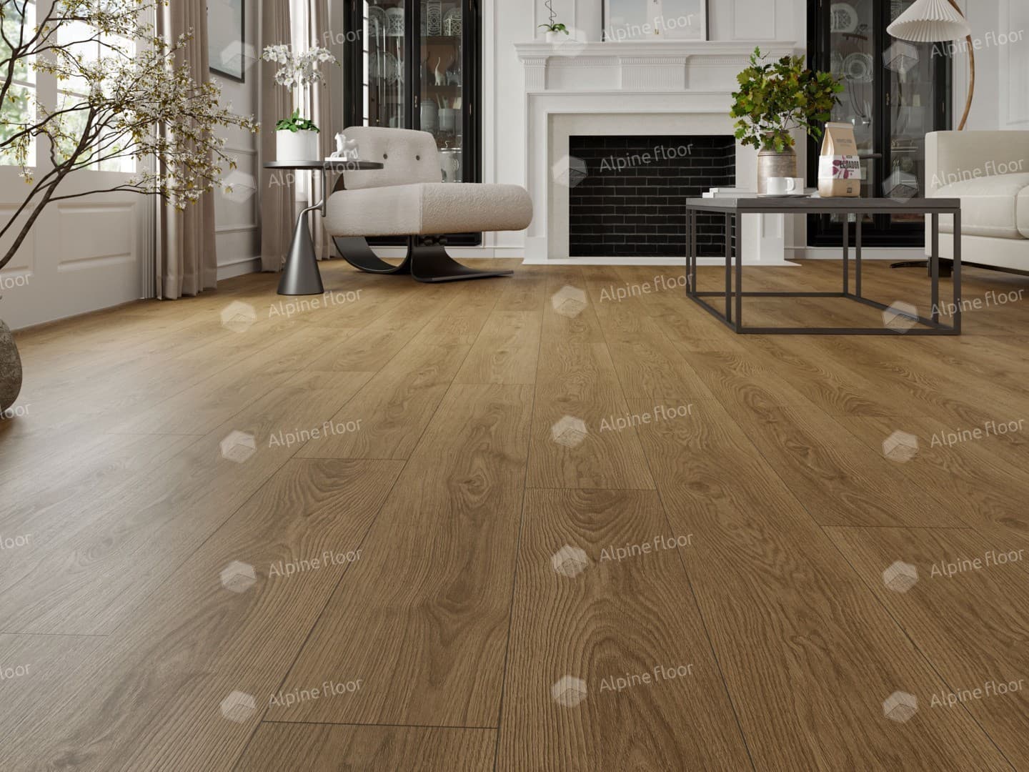 Напольная кварцвиниловая плитка Аллегро