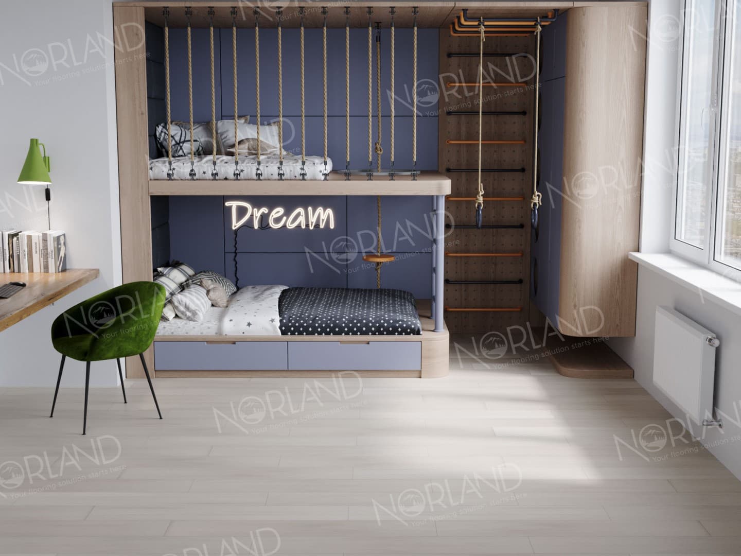 Напольная кварцвиниловая плитка Alva