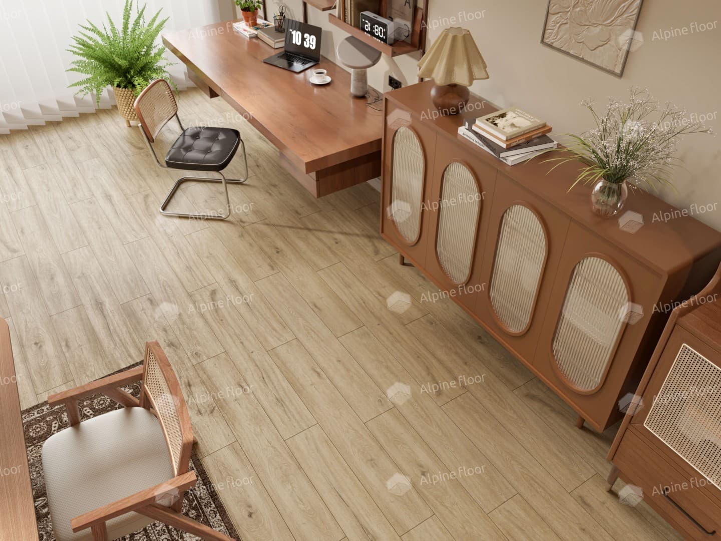 Напольная кварцвиниловая плитка Анданте