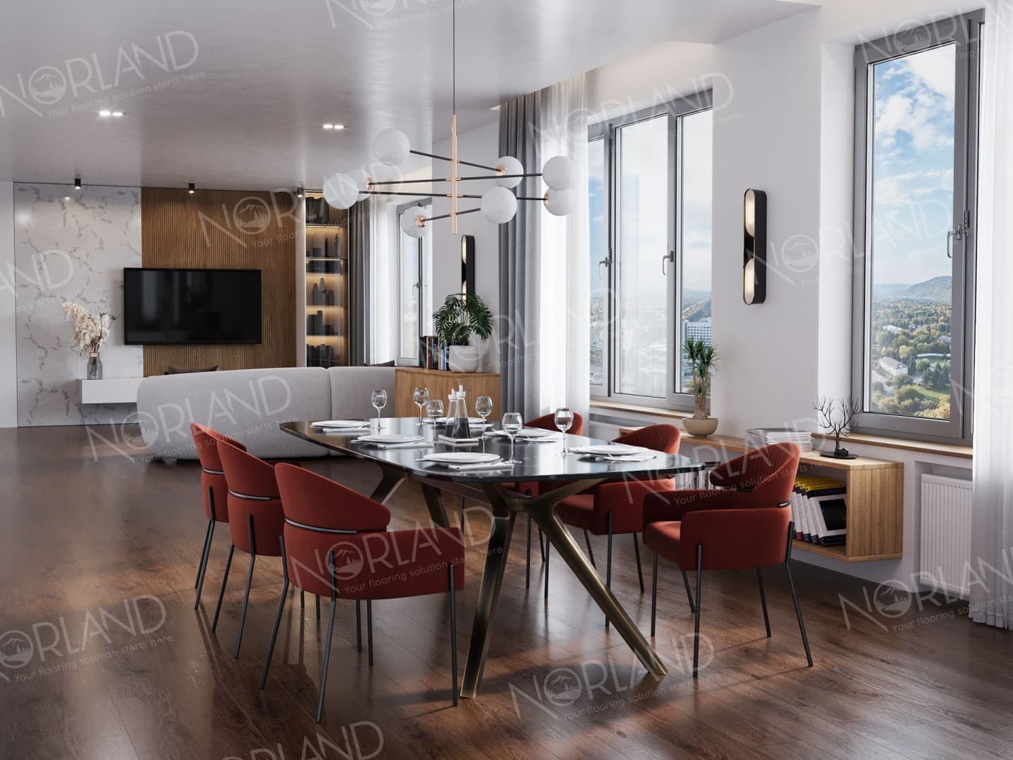 Напольная кварцвиниловая плитка Astrit