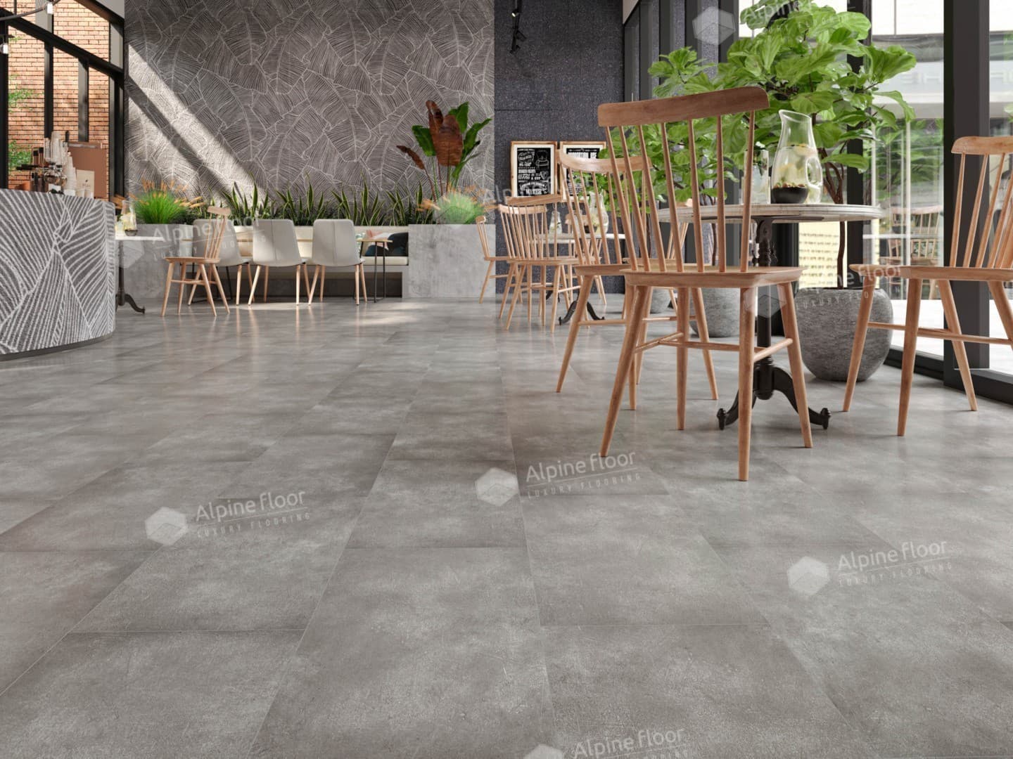 Напольная кварцвиниловая плитка Девон (без подложки)