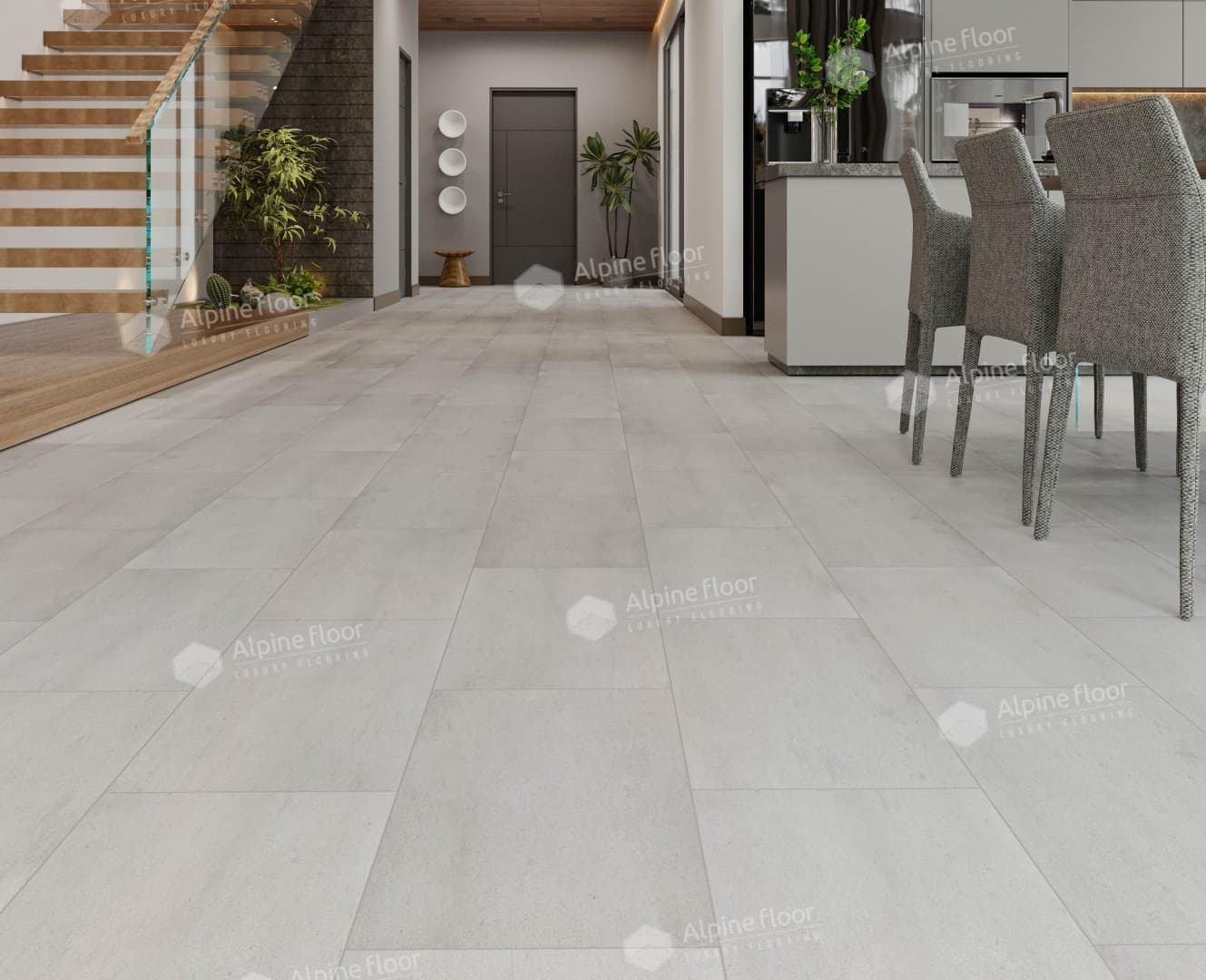 Напольная кварцвиниловая плитка Дорсет (без подложки)