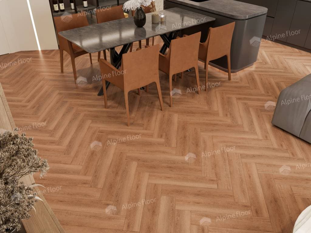 Напольная кварцвиниловая плитка Дуб Капелла