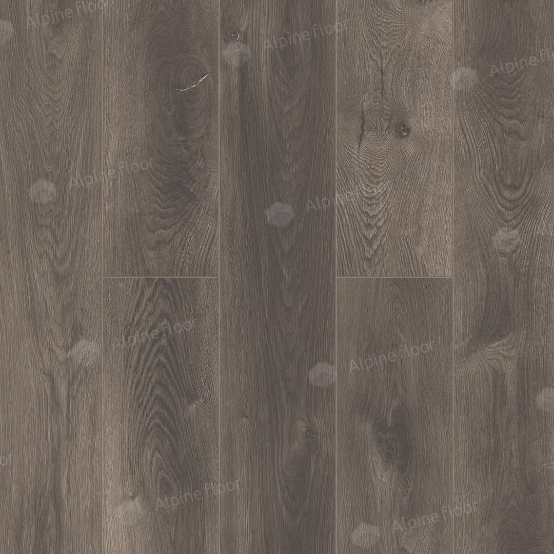 Напольная кварцвиниловая плитка Дуб торфяной