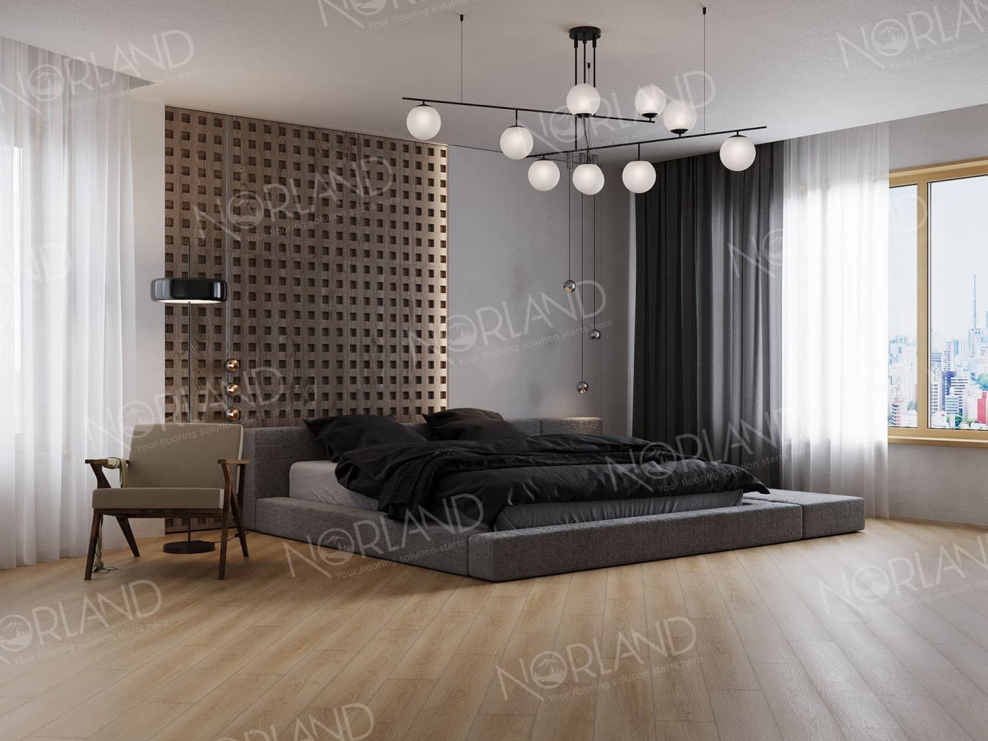 Напольная кварцвиниловая плитка Eli