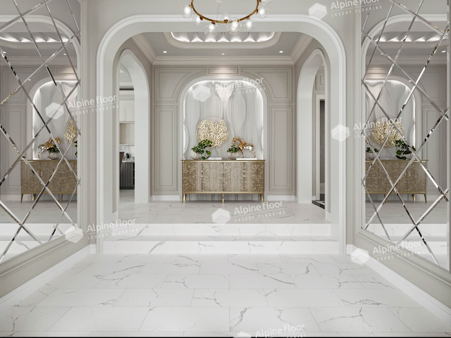 Напольная кварцвиниловая плитка Гранд Каньон (без подложки)