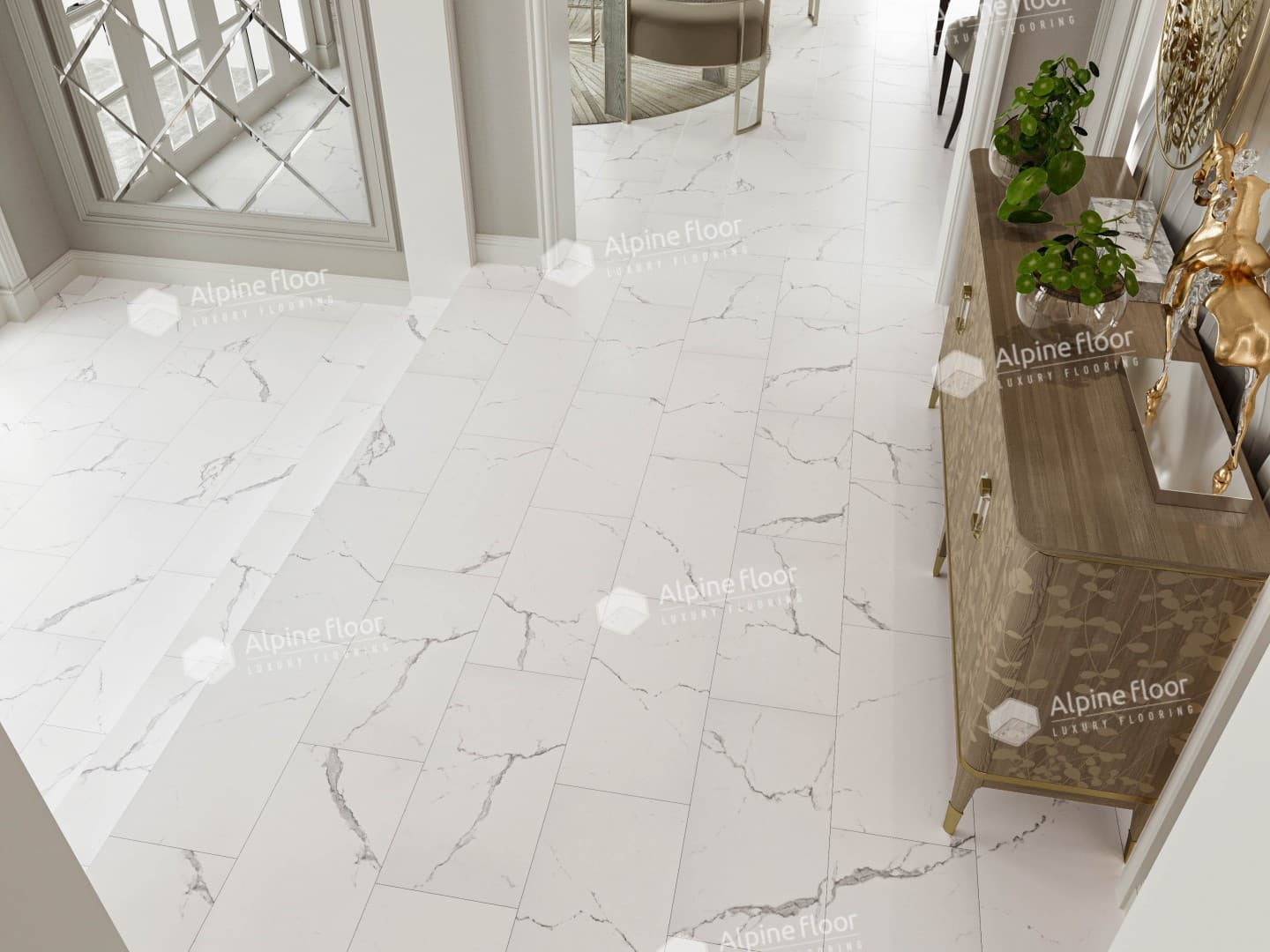 Напольная кварцвиниловая плитка Гранд Каньон (без подложки)