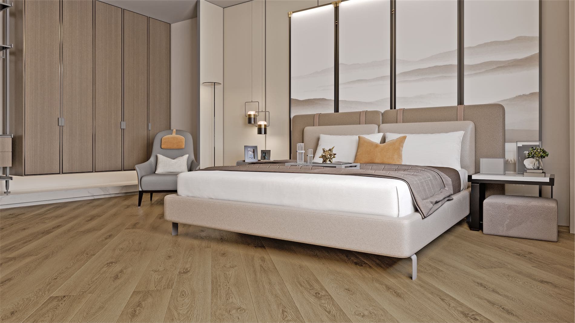 Напольная кварцвиниловая плитка ГРАНД СЕКВОЙЯ ВАЙПУА