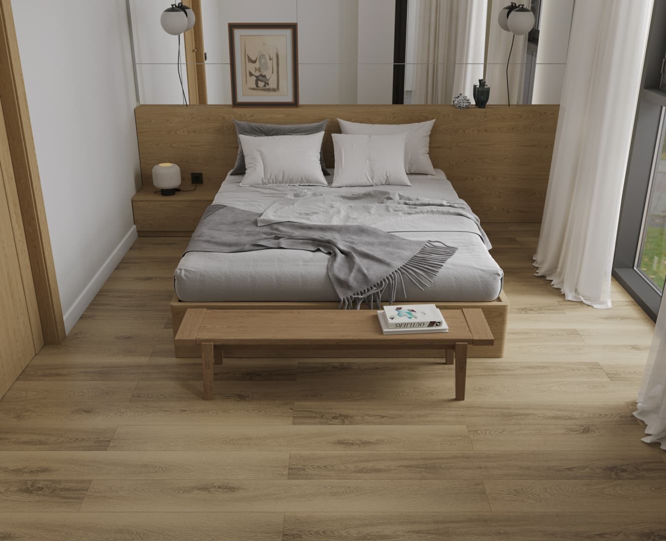 Напольная кварцвиниловая плитка ГРАНД СЕКВОЙЯ ВАЙПУА