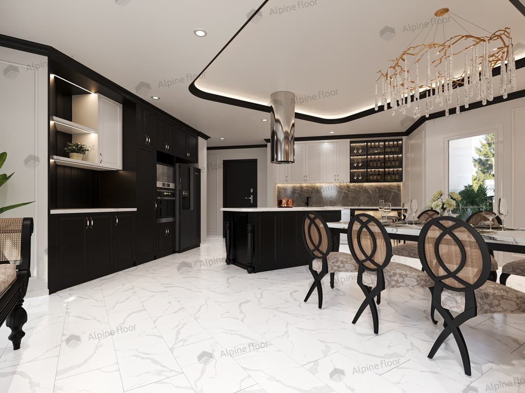 Напольная кварцвиниловая плитка Гранти