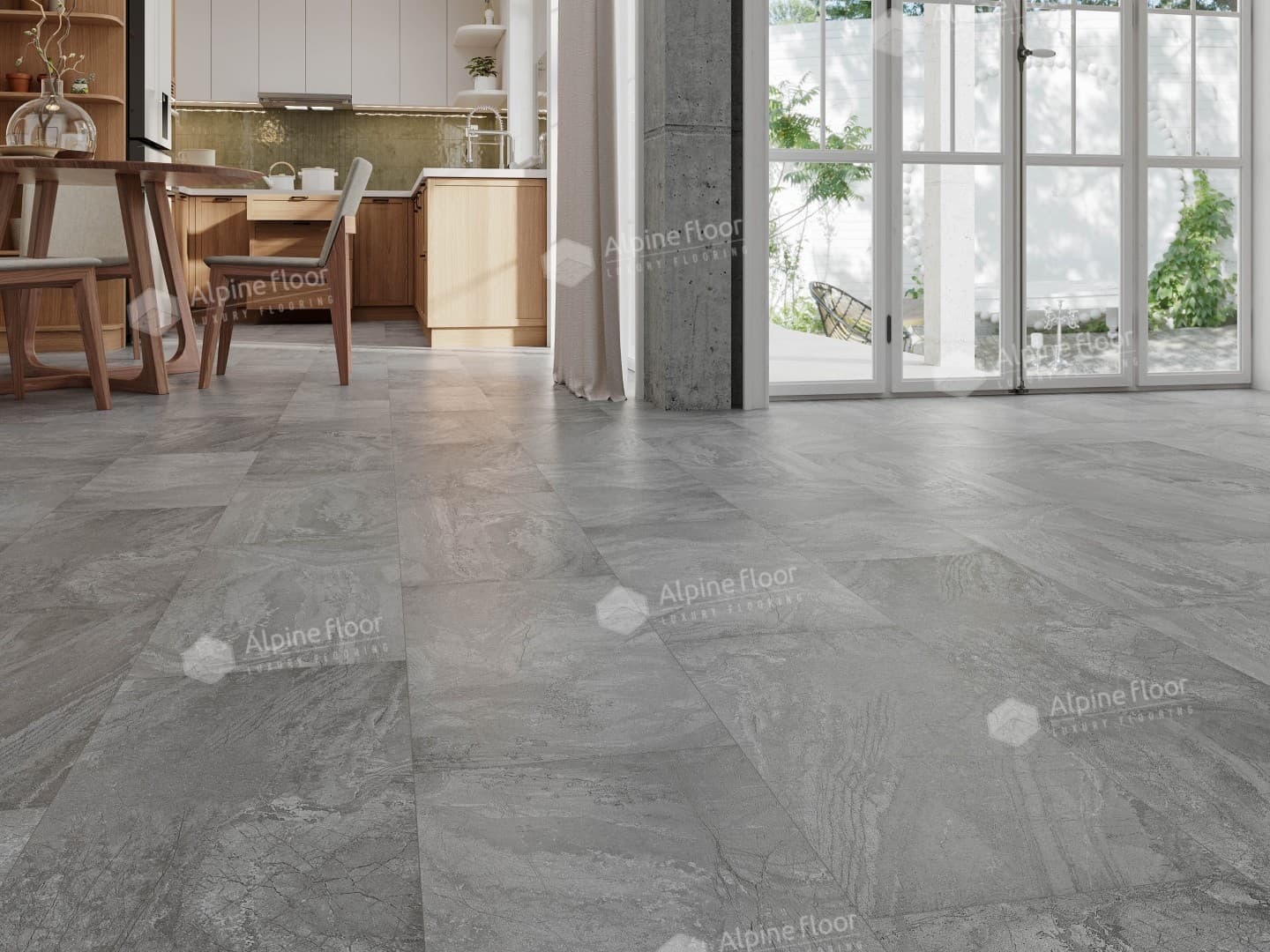 Напольная кварцвиниловая плитка Хэмпшир (без подложки)