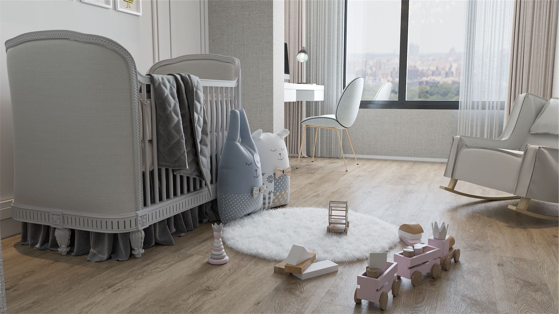 Напольная кварцвиниловая плитка Карите