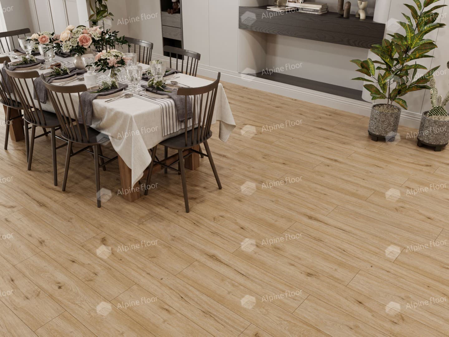 Напольная кварцвиниловая плитка Ларго