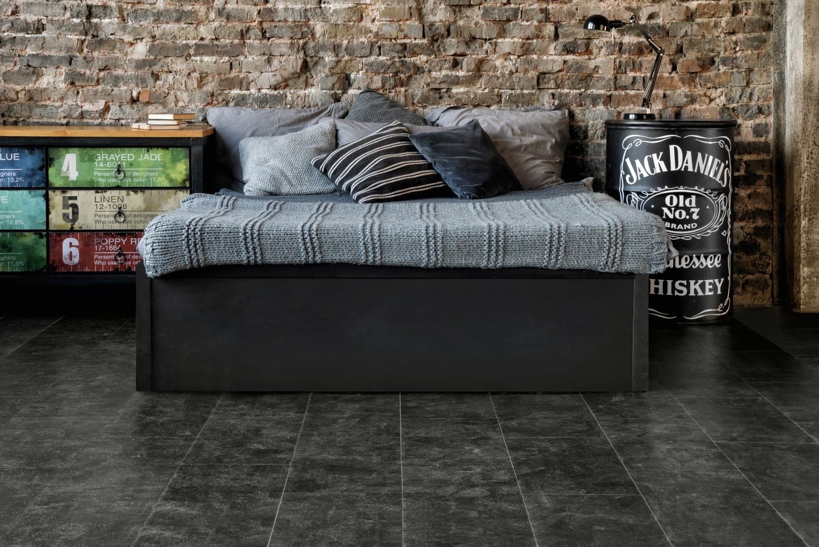 Напольная кварцвиниловая плитка Ларнака (без подложки)