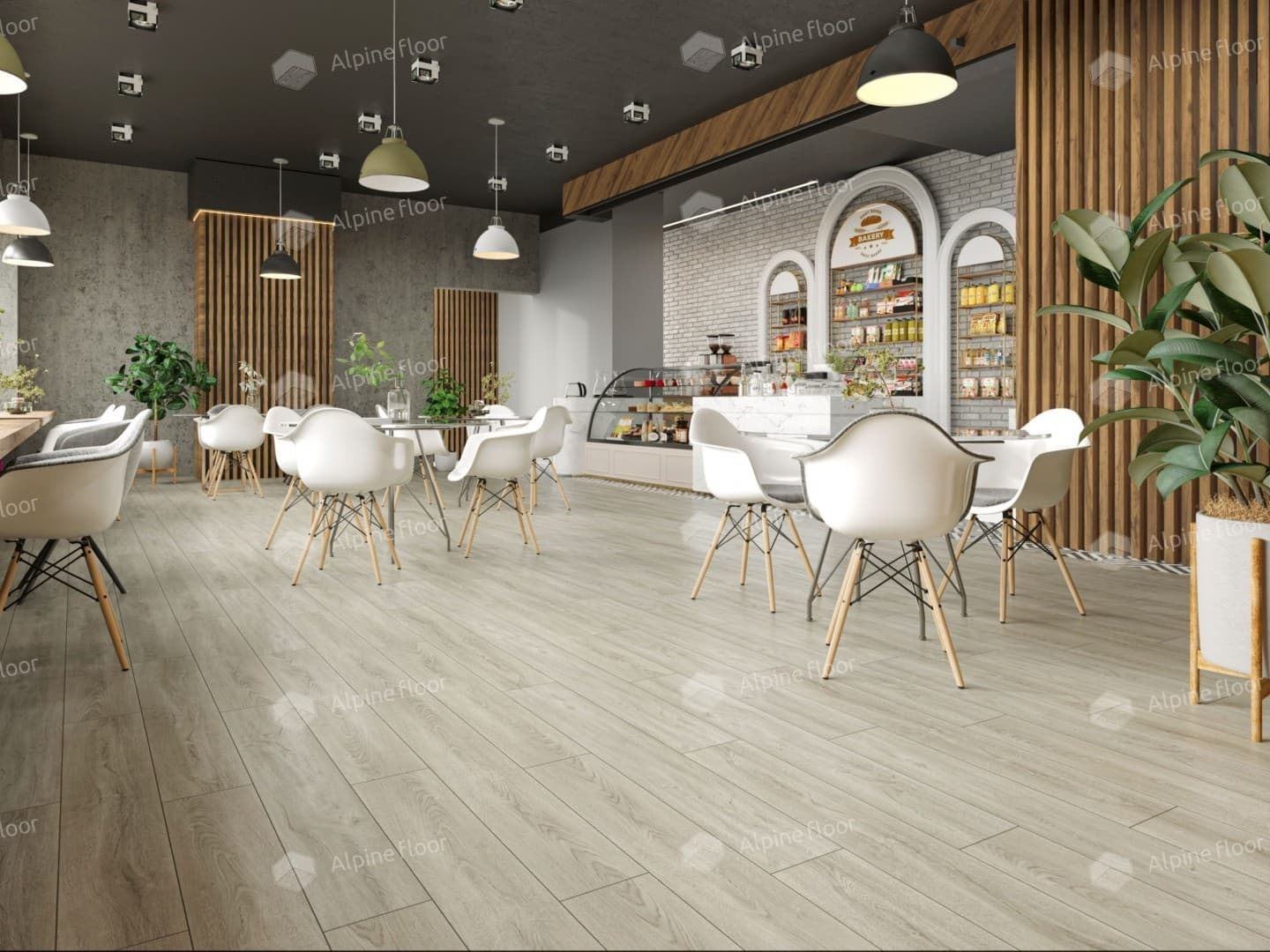 Напольная кварцвиниловая плитка Маэстоса