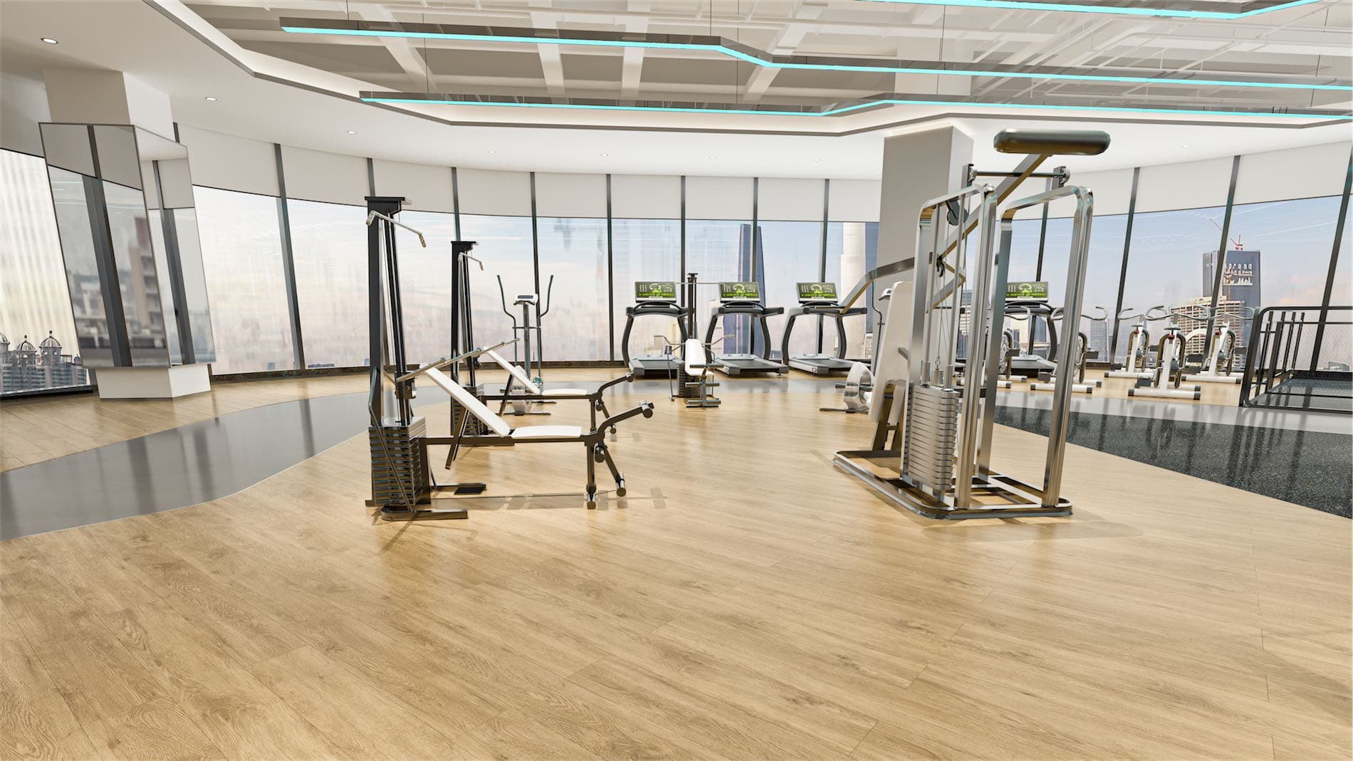 Напольная кварцвиниловая плитка Миндаль