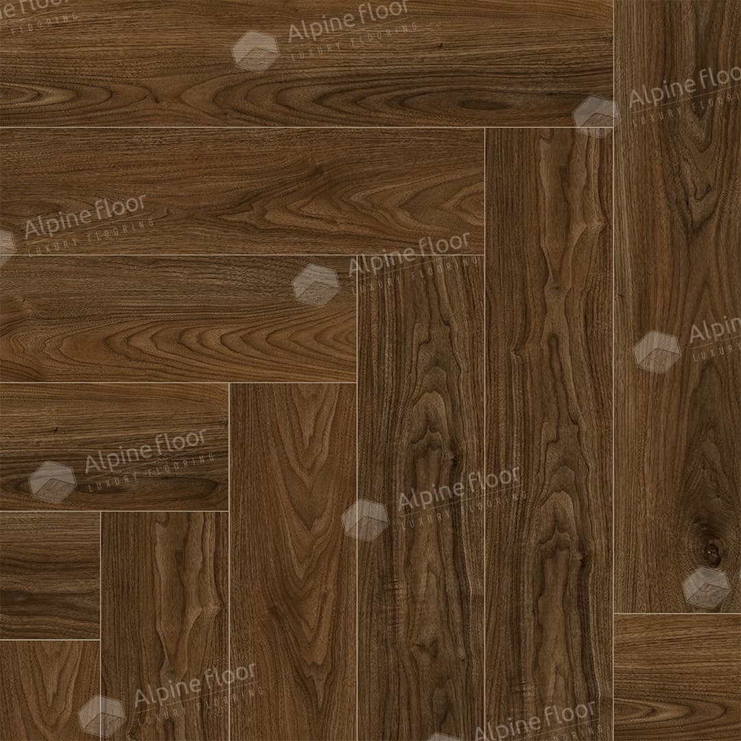 Напольная кварцвиниловая плитка Орех Кенари