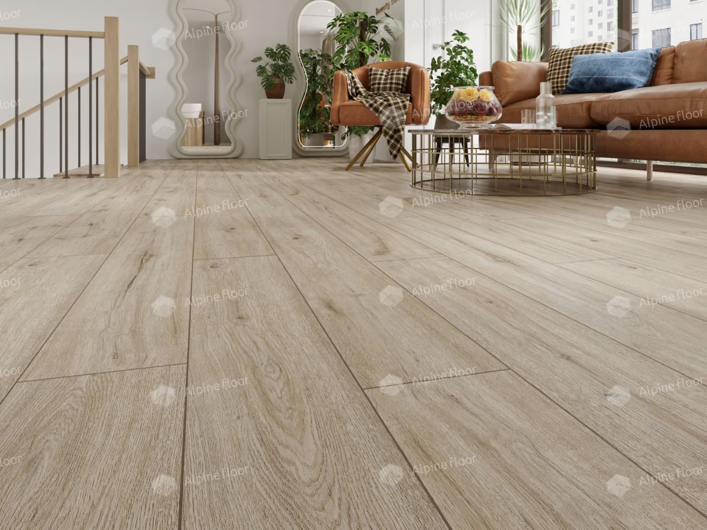 Напольная кварцвиниловая плитка Прэсто