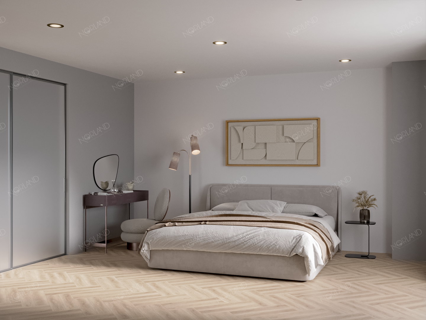 Напольная кварцвиниловая плитка Raffinert