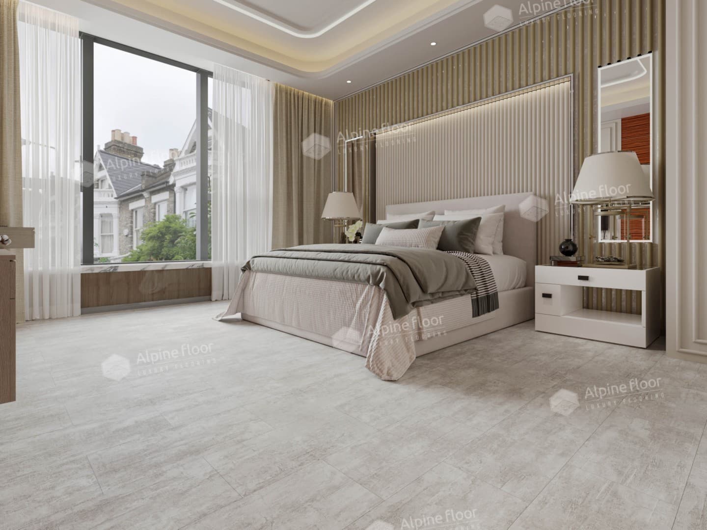 Напольная кварцвиниловая плитка Ратленд (без подложки)