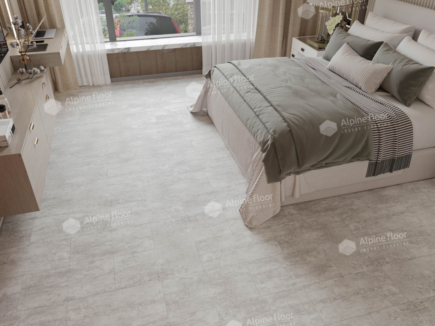 Напольная кварцвиниловая плитка Ратленд (без подложки)