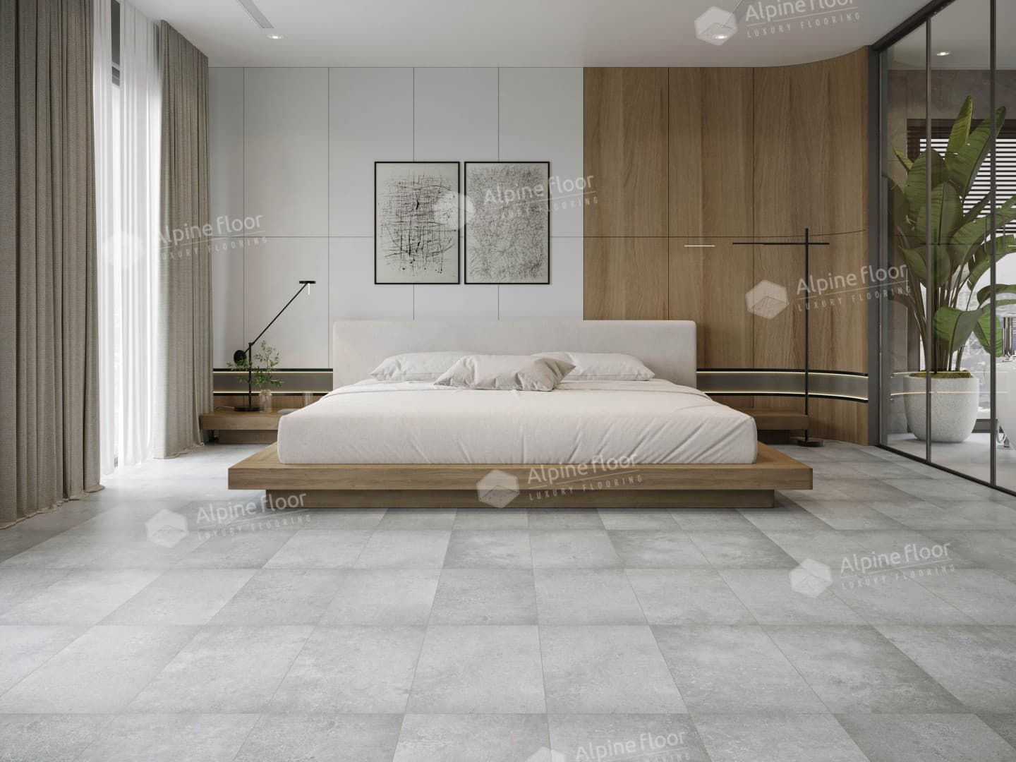 Напольная кварцвиниловая плитка Ройал (без подложки)