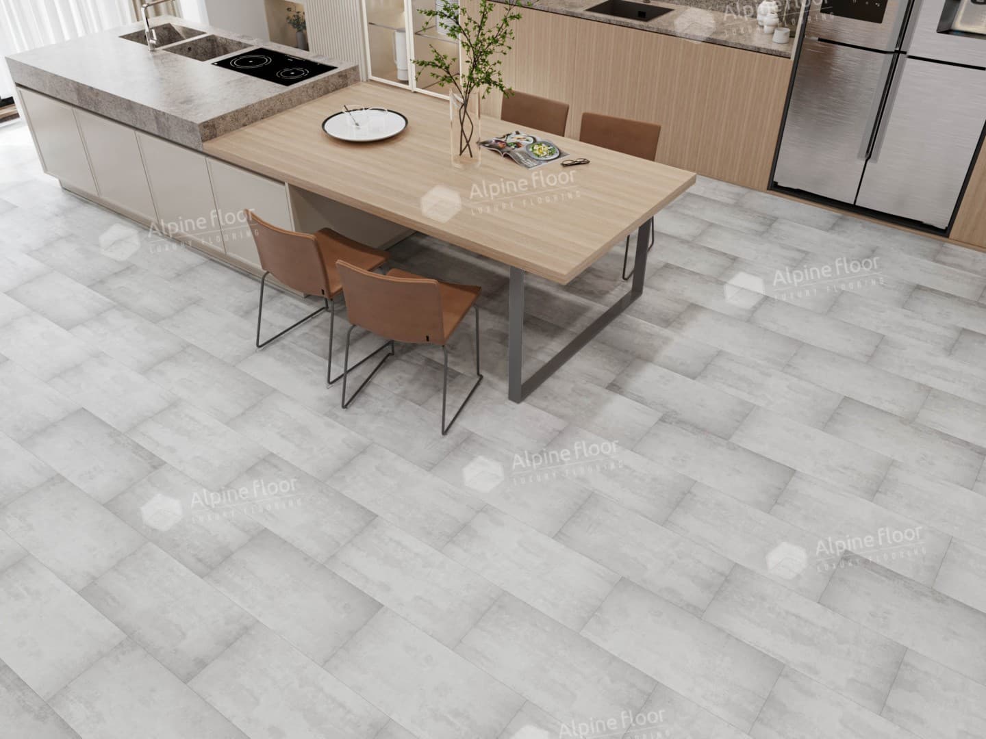 Напольная кварцвиниловая плитка Самерсет (без подложки)