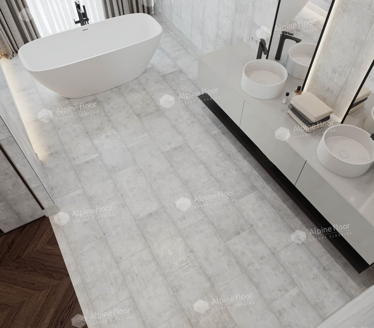 Напольная кварцвиниловая плитка Сумидеро (без подложки)