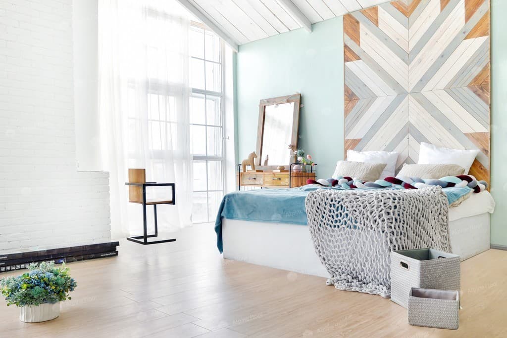 Напольная кварцвиниловая плитка Ясень Макао