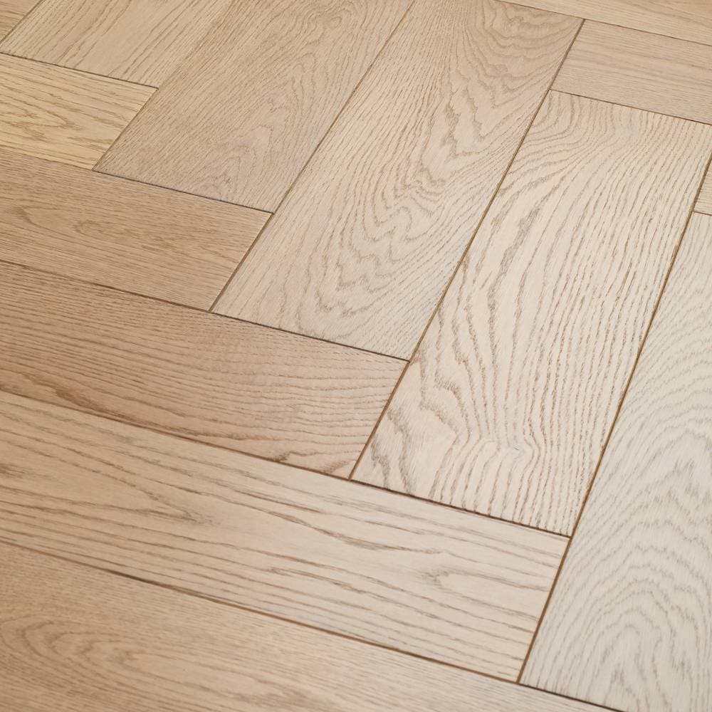 Паркет Елка Английская Lab Arte Angle Дуб Рустик Бетон лак 500х110х14/3