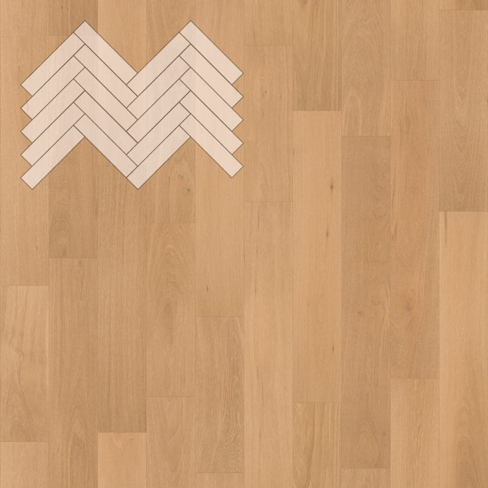 Паркет Елка Английская Lab Arte Angle Дуб Рустик Флора лак 500х110х14/3