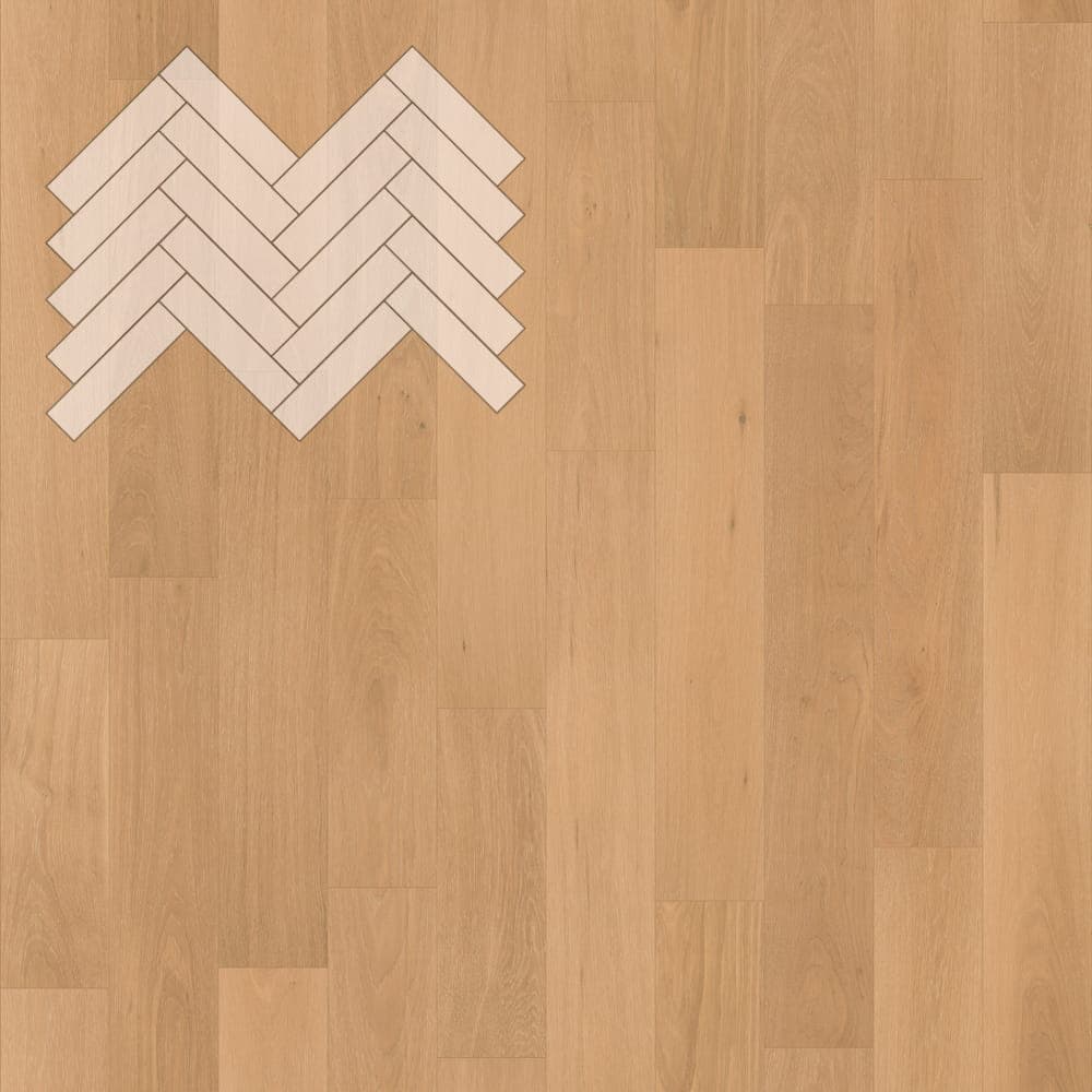 Паркет Елка Английская Lab Arte Angle Дуб Рустик Флора лак 500х125х14/3