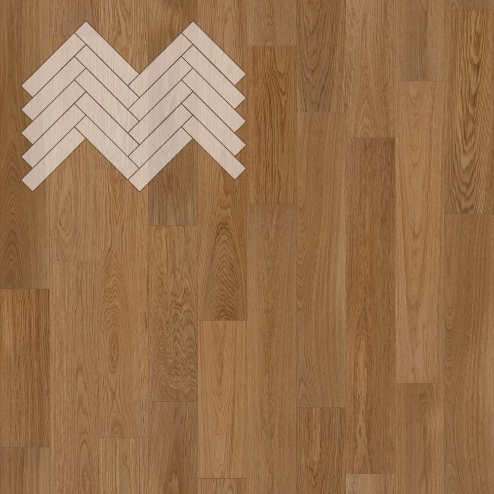 Паркет Елка Английская Lab Arte Angle Дуб Рустик Гридж лак 500х110х14/3