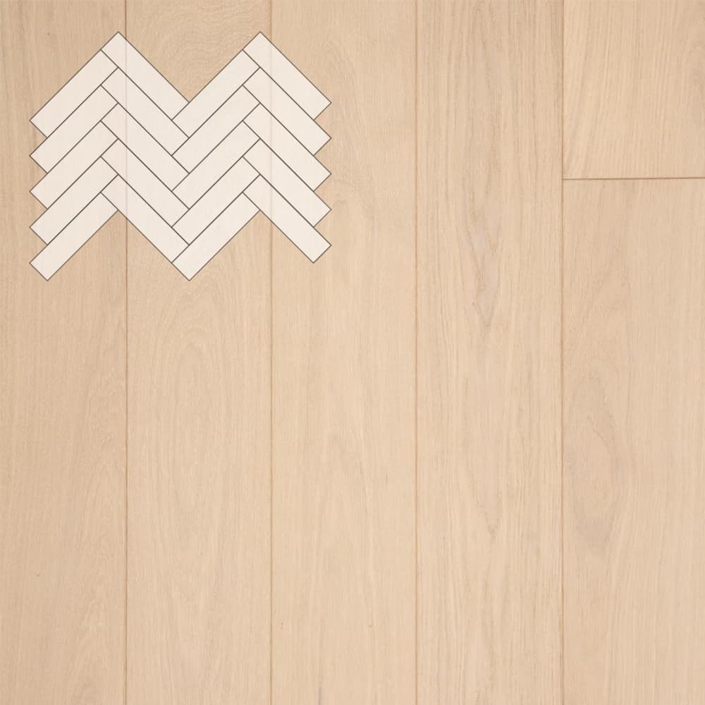 Паркет Елка Английская Lab Arte Angle Дуб Рустик Лана лак 500х125х14/3