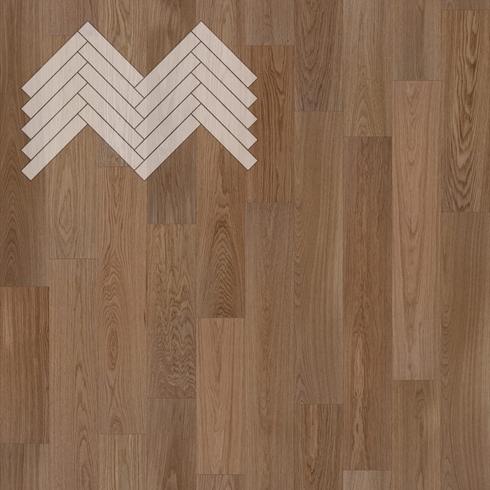 Паркет Елка Английская Lab Arte Angle Дуб Рустик Норвег лак 500х90х14/3