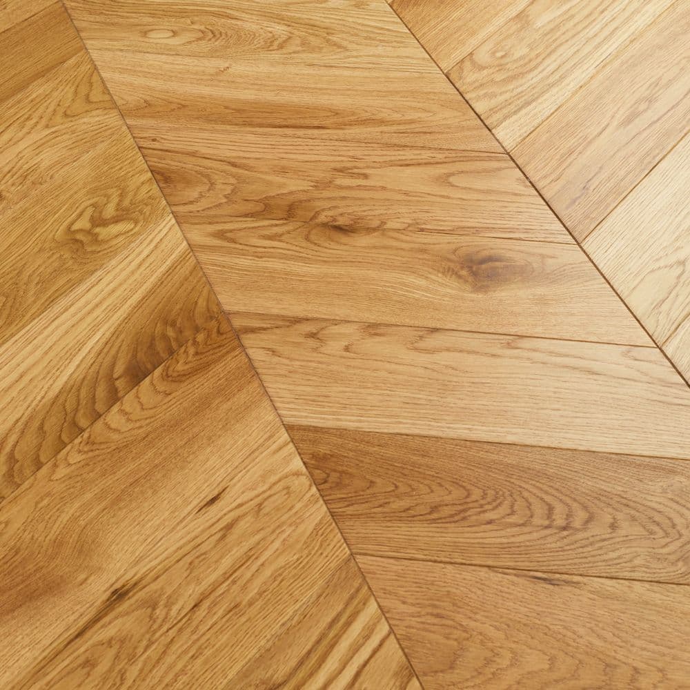 Паркет Елка Французская Lab Arte Chevron Дуб Натур 1015 лак 400/348х90х14/3/60°