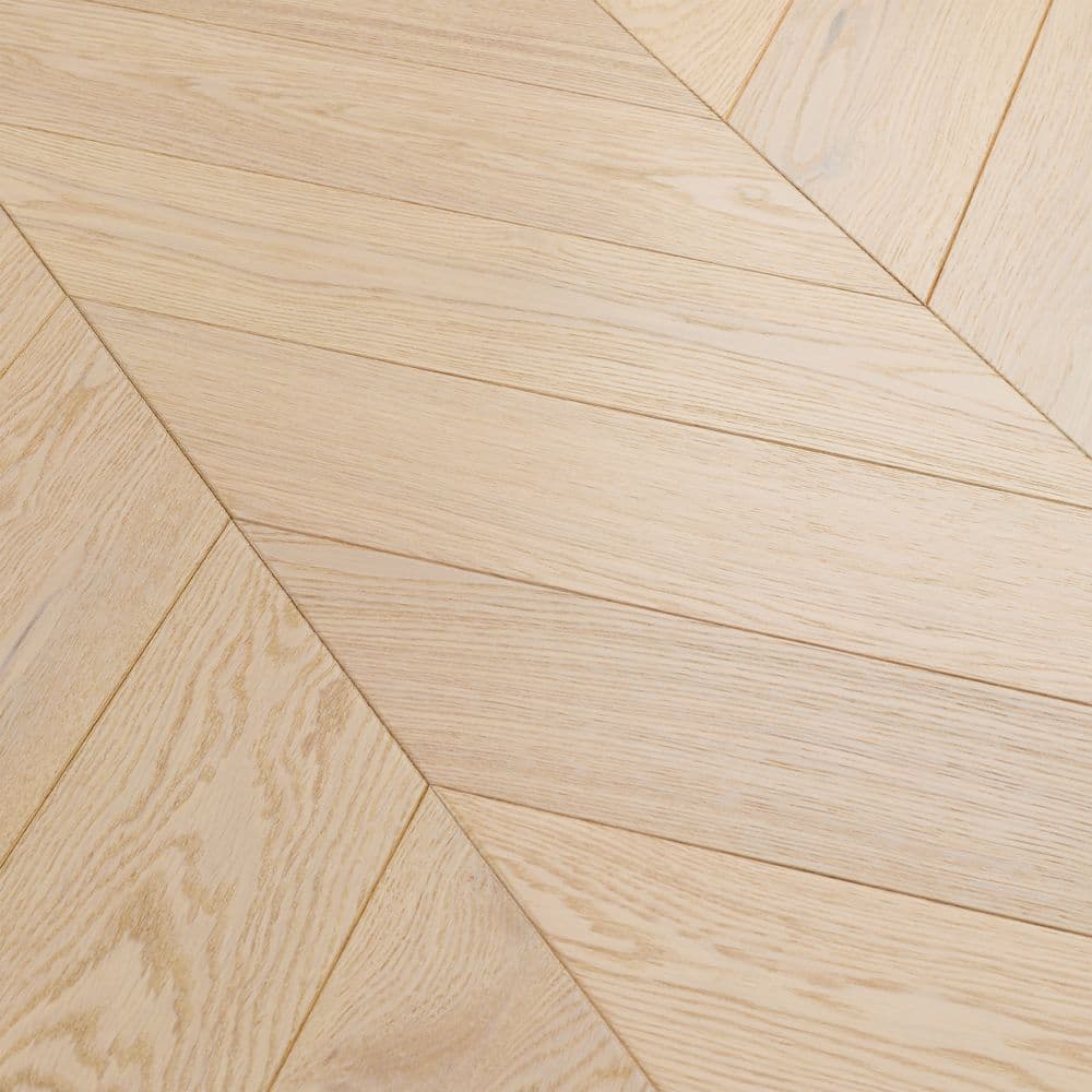 Паркет Елка Французская Lab Arte Chevron Дуб Натур Лана лак 400/348х90х14/3/60°