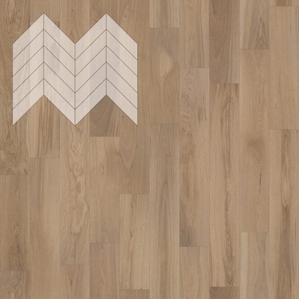 Паркет Елка Французская Lab Arte Chevron Дуб Натур Лаунж лак 600/475х125х14/3/45°