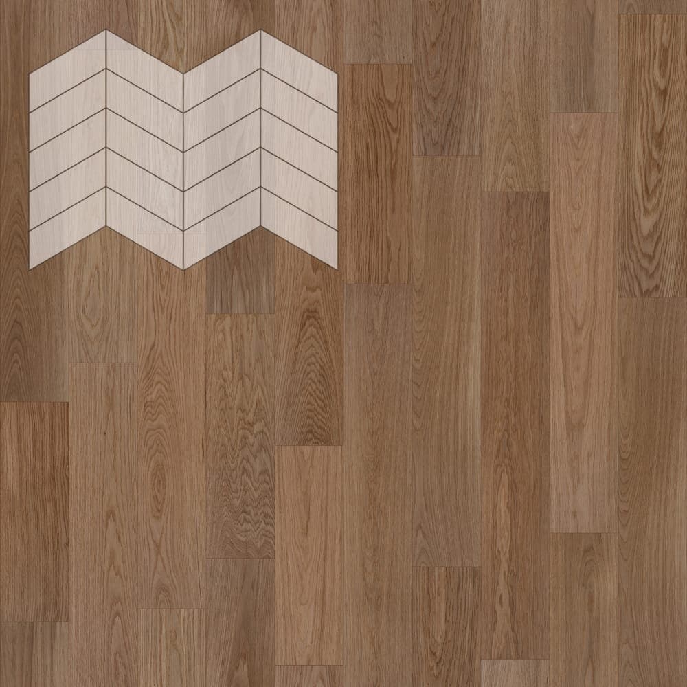 Паркет Елка Французская Lab Arte Chevron Дуб Натур Норвег лак 400/328х125х14/3/60°