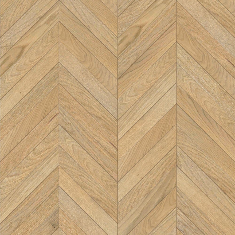 Паркет Елка Французская Lab Arte Chevron Дуб Селект Бетон лак 600/510х90х14/3/45°