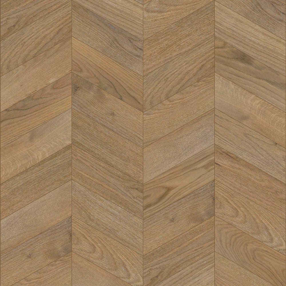 Паркет Елка Французская Lab Arte Chevron Дуб Селект Бург лак 400/328х125х14/3/60°