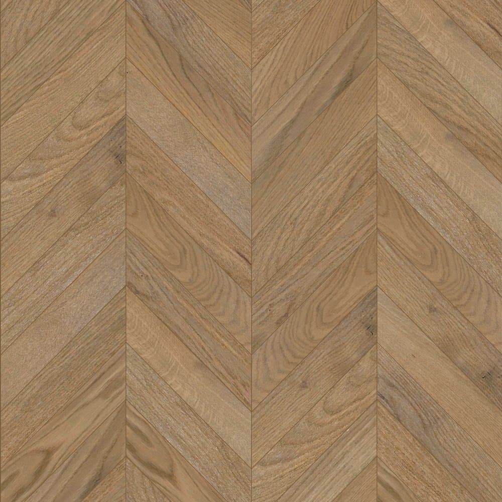 Паркет Елка Французская Lab Arte Chevron Дуб Селект Бург лак 600/490х110х14/3/45°