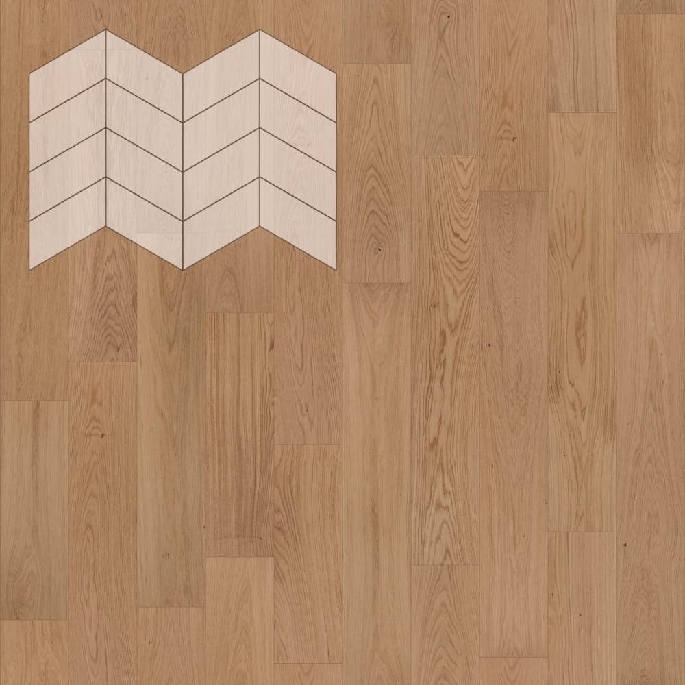 Паркет Елка Французская Lab Arte Chevron Дуб Селект Ларс лак 400/313х150х14/3/60°