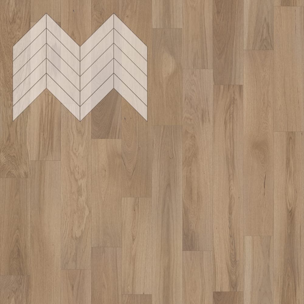 Паркет Елка Французская Lab Arte Chevron Дуб Селект Лаунж лак 600/490х110х14/3/45°
