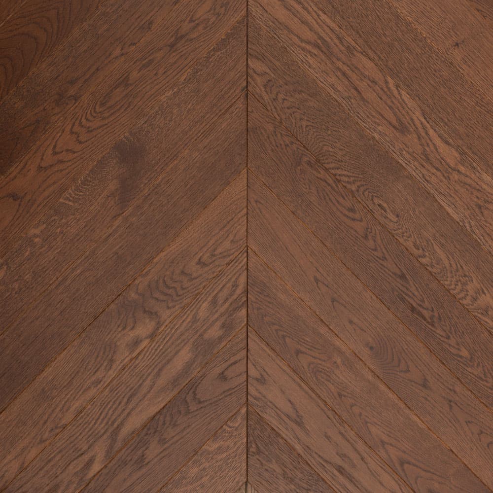 Паркет Елка Французская Lab Arte Chevron Дуб Селект Табак лак 400/313х150х14/3/60°